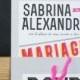 Sabrina   Alex's Modern And Graphic Wedding Invitations
