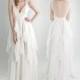 Emmy Lou -- Lace And Silk Chiffon Wedding Gown