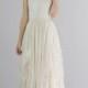 Alice- Silk Chiffon Wedding Gown--Etsy Exclusive