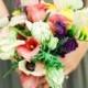 Colorful Bridesmaids Bouquet 
