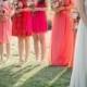 Poppy And Coral Bridesmaids Dresses 