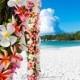 Strand-Hochzeit, Anse Lazio, Praslin, Seychellen