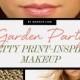 Garden Party: Pretty Print-Inspired Makeup