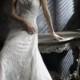 A-line Sweetheart Brush Train Lace Wedding Dresses WE4465