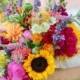 Bridal Bouquets  Bright And Bold