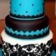 Turquoise {Wedding Cake