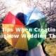 Regenbogen-Hochzeit
