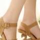 Roman Style Rivet Individuality Shoes Apricot White SD0501