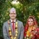 Népalais de jeunes mariés