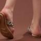 Korean Style Peep Toe Shoes Sandals Rose Rose SP0081