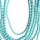 turquoise waterfall necklace