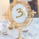 Table Number Ideas