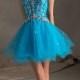 Tulle With Multi-color Beading Bridesmaids Dresses(HM0625)
