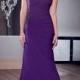 Asymmetrical One Shoulder Gown Mother Of The Bride Dresses(HM0693)