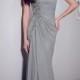 Beaded Ruched Chiffon Gown Mother Of The Bride Dresses(HM0688)