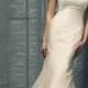 Mermaid Spaghetti Straps Sweetheart Applique Brush Train Satin Wedding Dresses WE3991
