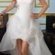 Sweetheart Hi-low A-line Organza Wedding Dress(WD0893)