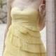 Daffodil A-line Short Sweetheart Dress