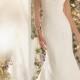 Poetic Lace Trimmed With Diamanté Beading Wedding Dresses(HM0242)