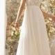 Crystal Beading Design On Delicate Chiffon Wedding Dresses(HM0239)