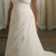 Delicate Chiffon With Beading Wedding Dresses(HM0235)