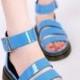 Hot Sale Style Waterproof Belt Embellished Shoes Apricot Apricot SD0046