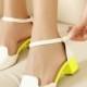 Korean Style Peep Toe Sandals Shoes Red Red SD0374