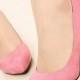 Sweet Style Thick Heels Shoes Pump Apricot PM0015
