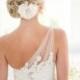 Ein Schultergurt Brautkleider Inspiration
