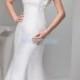 White Floor Length Sheath Sweetheart Satin Prom Dress With Appliquess(ZJ6732)