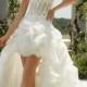 Crystal Beaded Lace On Organza Wedding Dresses(HM0266)