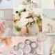 Oyster, blush & mint pearlescent muted pastels elegant wedding inspiration 