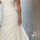 Wanweier - wedding dress with sleeves, Discounts Beaded Alencon Lace Appliques on Organza Online Sales in 58weddingdress
