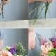 DIY Spring bouquet tutorial with peonies 