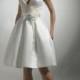 A-line Knee-length V-neck Empire Spaghetti strap Princess Ball Gown or &quot;Pick Up&quot; Wedding Dresses WE1644