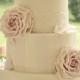 Antique Rose Wedding Cake
