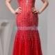 Find Your Sheath Sweetheart Train Chiffon Red Prom Dress With Beading Sequins(Zj6731) Here ,Wanweier Prom Dresses - A perfect moment for you.