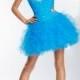 Crystal Beaded Bodice With Ruffled Tulle Skirt Bridesmaids Dresses(HM0610)
