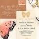 Butterfly Themed Wedding