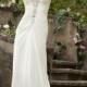 Wanweier - wedding dresses for second marriages, Hot Diamante Beaded Embroidery on Delicate Chiffon Online Sales in 58weddingdress