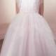 Ball Gown Floor Length Style Skirt Tulle White Flower Girl Dress