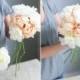 Create your own handtied peony wedding bouquet 