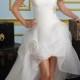 Crystal Beading On Organza Wedding Dresses(HM0275)