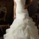 Wanweier - wedding dresses on sale, Hot Removable beaded one-shoulder strap and flowers Online Sales in 58weddingdress