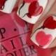 9 adorables dessins ongles pour la Saint Valentin