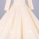 50-х свадебное платье деталь: Мари