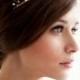 Tiara, Bridal Crown, Wired Crystal And Pearl Crown, Wedding Tiara - Celeste MADE TO ORDER