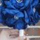 Something Blue Bouquet - Medium - sur commande