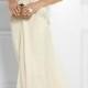 Romily Embellished Silk-blend Chiffon Gown