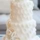 2014 Wedding Cake Trends #6 Textured Wedding Cakes 